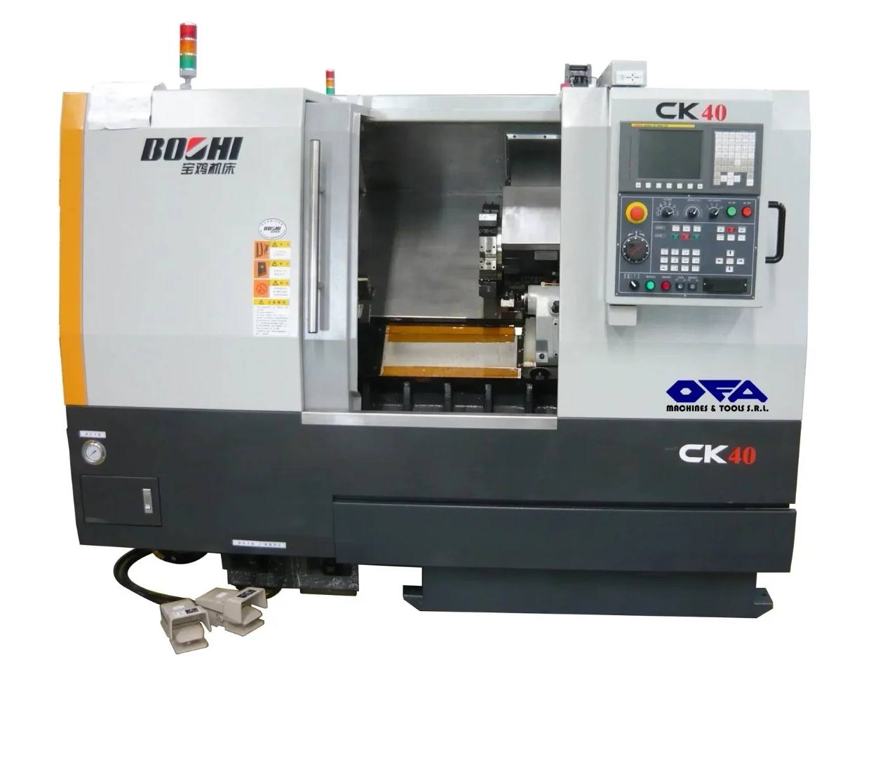 TORNO CNC BANCADA INCLINADA CK40